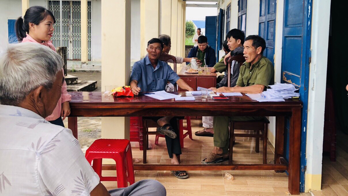 Thôn Phú Long tổ chức bầu cử Trưởng thôn nhiệm kỳ 2021-2024
