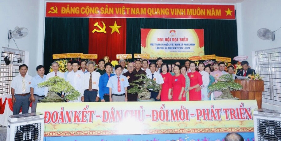 Ủy ban MTTQ Việt Nam xã Phổ Khánh tổ chức Đại hội đại biểu lần thứ XI, nhiệm kỳ 2024 - 2029